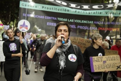 Manifestación 8M en Almería.