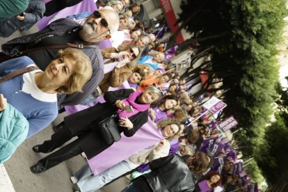 Manifestación 8M en Almería.