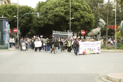 Manifestación 8M en Almería.