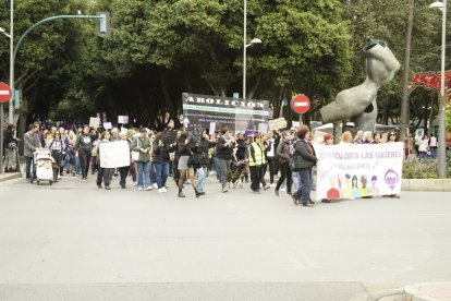 Manifestación 8M en Almería.