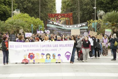 Manifestación 8M en Almería.