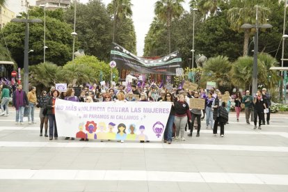 Manifestación 8M en Almería.