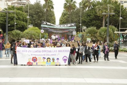 Manifestación 8M en Almería.