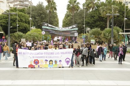 Manifestación 8M en Almería.