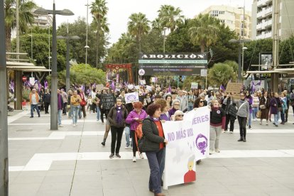 Manifestación 8M en Almería.