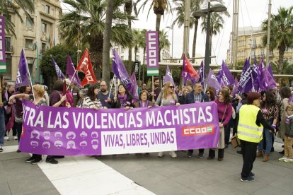 Manifestación 8M en Almería.