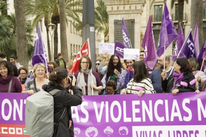 Manifestación 8M en Almería.