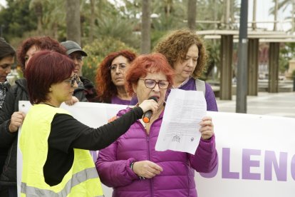 Manifestación 8M en Almería.