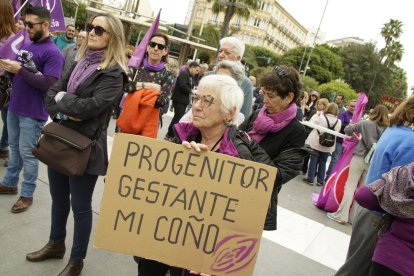 Manifestación 8M en Almería.