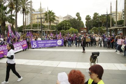 Manifestación 8M en Almería.