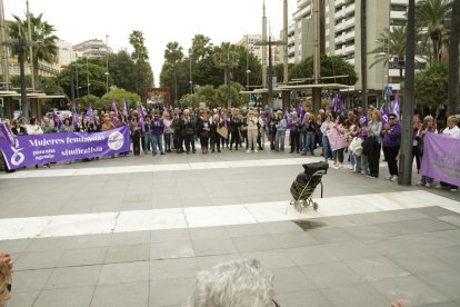 Manifestación 8M en Almería.