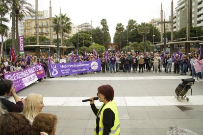 Manifestación 8M en Almería.