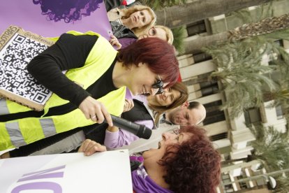 Manifestación 8M en Almería.