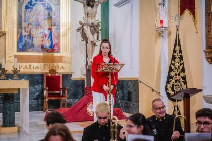 María Leonor Moreno Cano, autora del cartel anunciador.