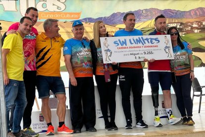 Recaudación para la prótesis deportiva de Miguel Ángel Domene.