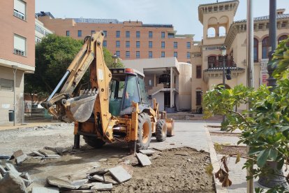 Obras en marcha en el antiguo Preventorio
