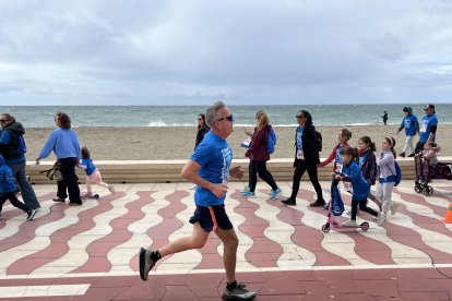 Una 'estampa azul única' por el autismo.