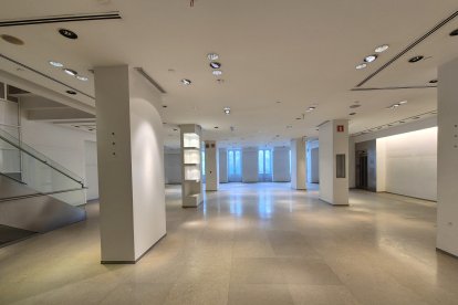 Vista del interior del local actualmente en venta.