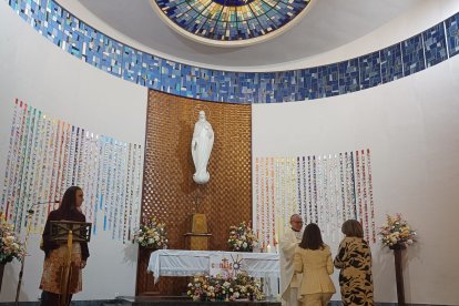 Celebración de la Eucaristía en Stella Maris