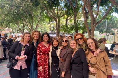 Participantes en el encuentro de antiguos alumnos del Stella Maris