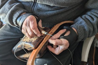 Taller del talabartero virgitano.