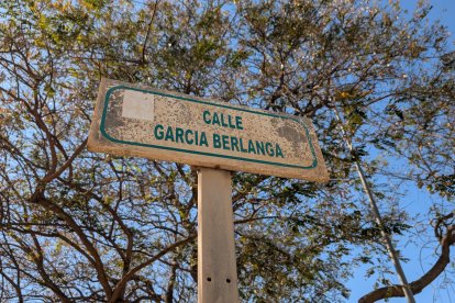 Calle García Berlanga, en la Vega de Acá.