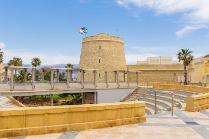 Castillo de Santa Ana Roquetas de Mar.