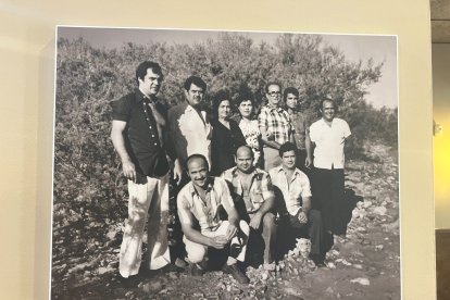 La familia Marín Lupión, en una imagen de los años 70.