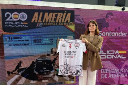 Camiseta de la II carrera solidaria 'Ruta 091'.