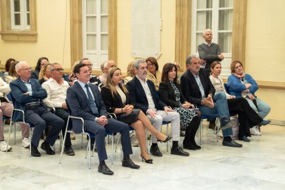 El acto de homenaje a los funcionarios de la institución jubilados en 2024