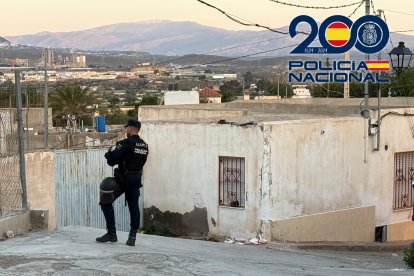 Dispositivo por varias zonas del pueblo.