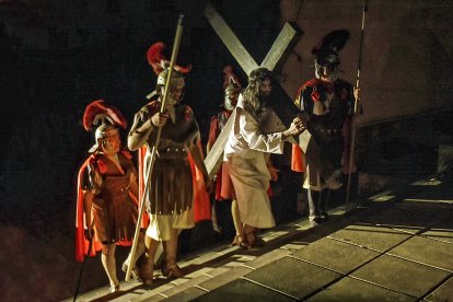 Representación de ‘La Pasión’ de Adra.