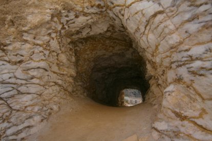 Todo ha quedado como aquel último día de explotación.