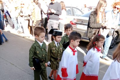 La procesión del colegio Diocesano