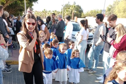 La procesión del colegio Diocesano