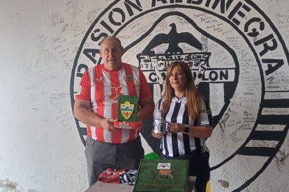 Hermanamiento con la Peña Pasión Albinegra.