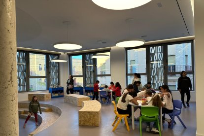 Sala infantil de la biblioteca.