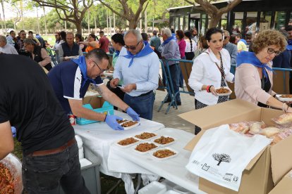 Tradicional fritá en el Parque Municipal.
