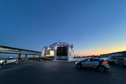 Anoche en el Puerto de Almería