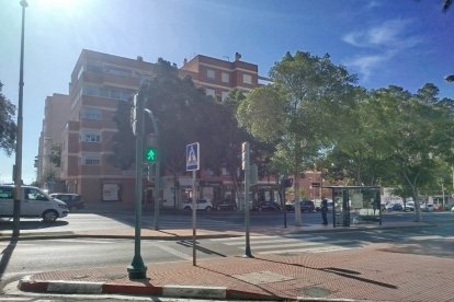 Los semáforos volvieron a funcionar en la Avenida Mediterráneo después de las diez de la mañana