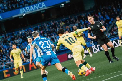 Miguel Sesma Espinosa en el Deportivo-Almería.