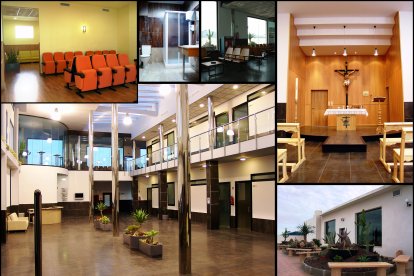 Vista general de las instalaciones del Tanatorio Crematorio Mediterráneo.