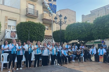 Acto durante los últimos días de la Pequeñica en Albox.