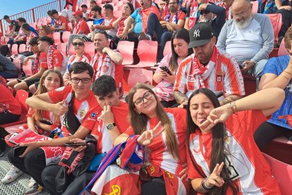 Aficionados del Almería.