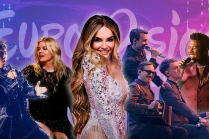 Imagen promocional de Eurovisión 2025.
