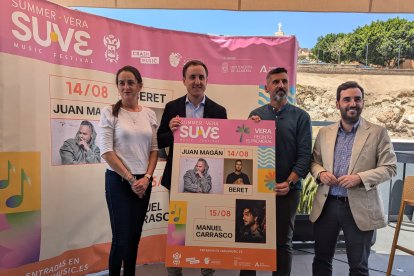Presentación del SU•VE Music Festival.