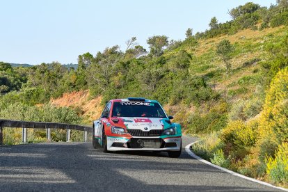 Diego Alfonso Narbona, del Real Automóvil Club Jerez, firmó la segunda posición junto a su copiloto Antonio Pérez