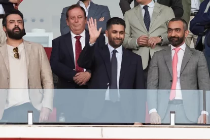 El club que ahora preside Mohammed Al-Khereiji se exponía al calendario.
