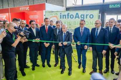 Las autoridades inauguran oficialmente Infoagro Exhibition 2025.