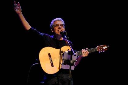 El cantautor canario Pedro Guerra.